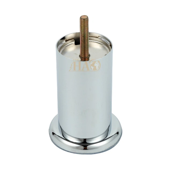 Sofa Leg Steel Chrome Plated With Bolt
